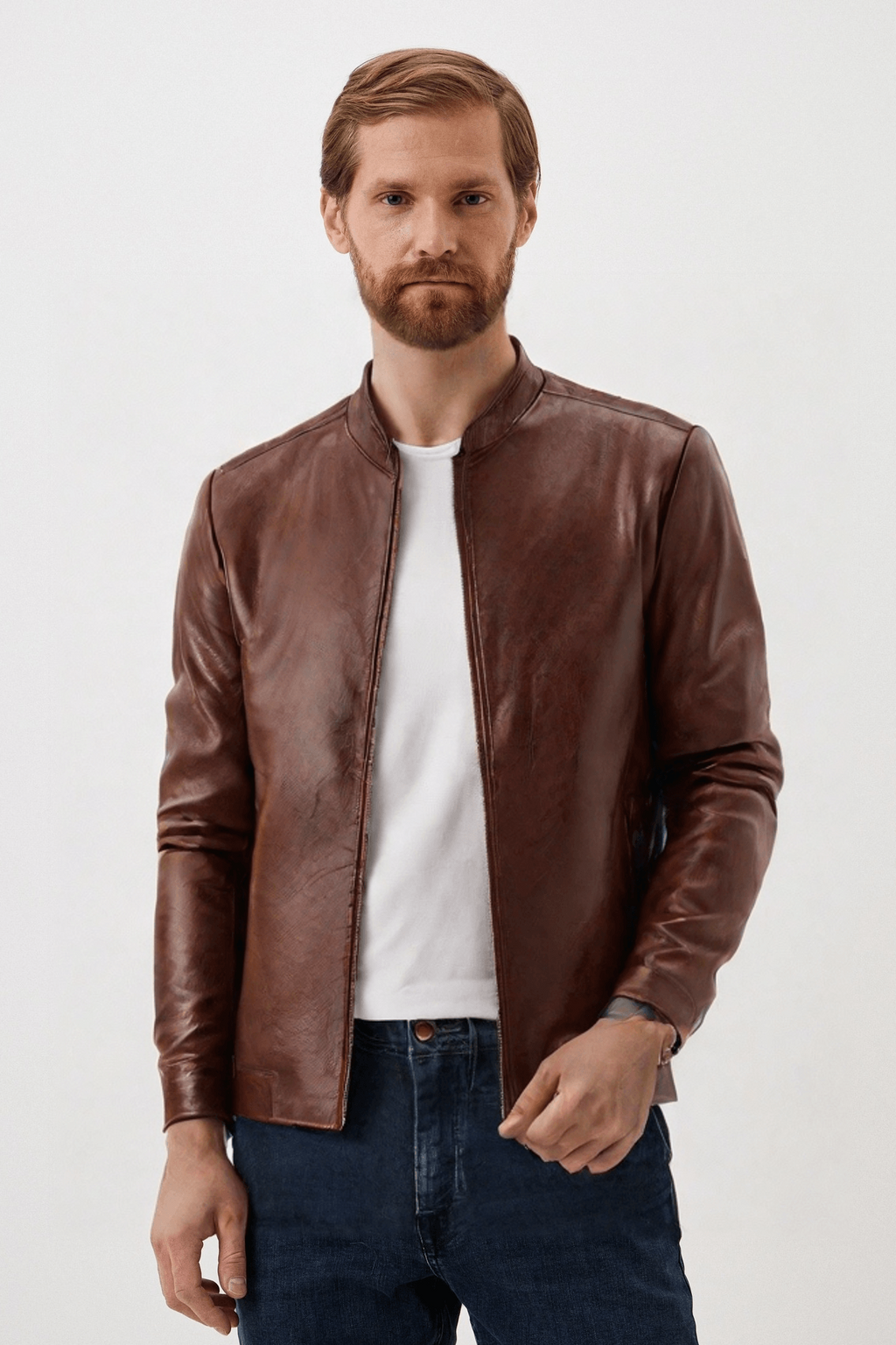 Jaqueta de Couro Dallas