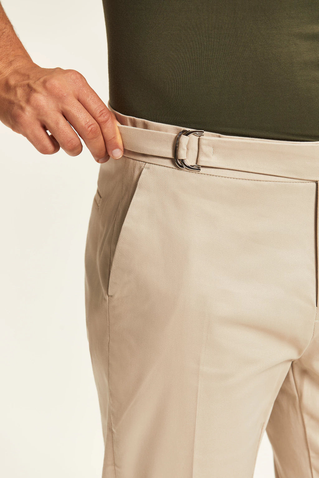 CALÇA ALFAIATARIA GURKHA VENEZA AREIA