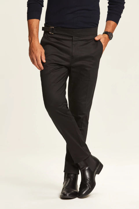 CALÇA ALFAIATARIA GURKHA VENEZA PRETA